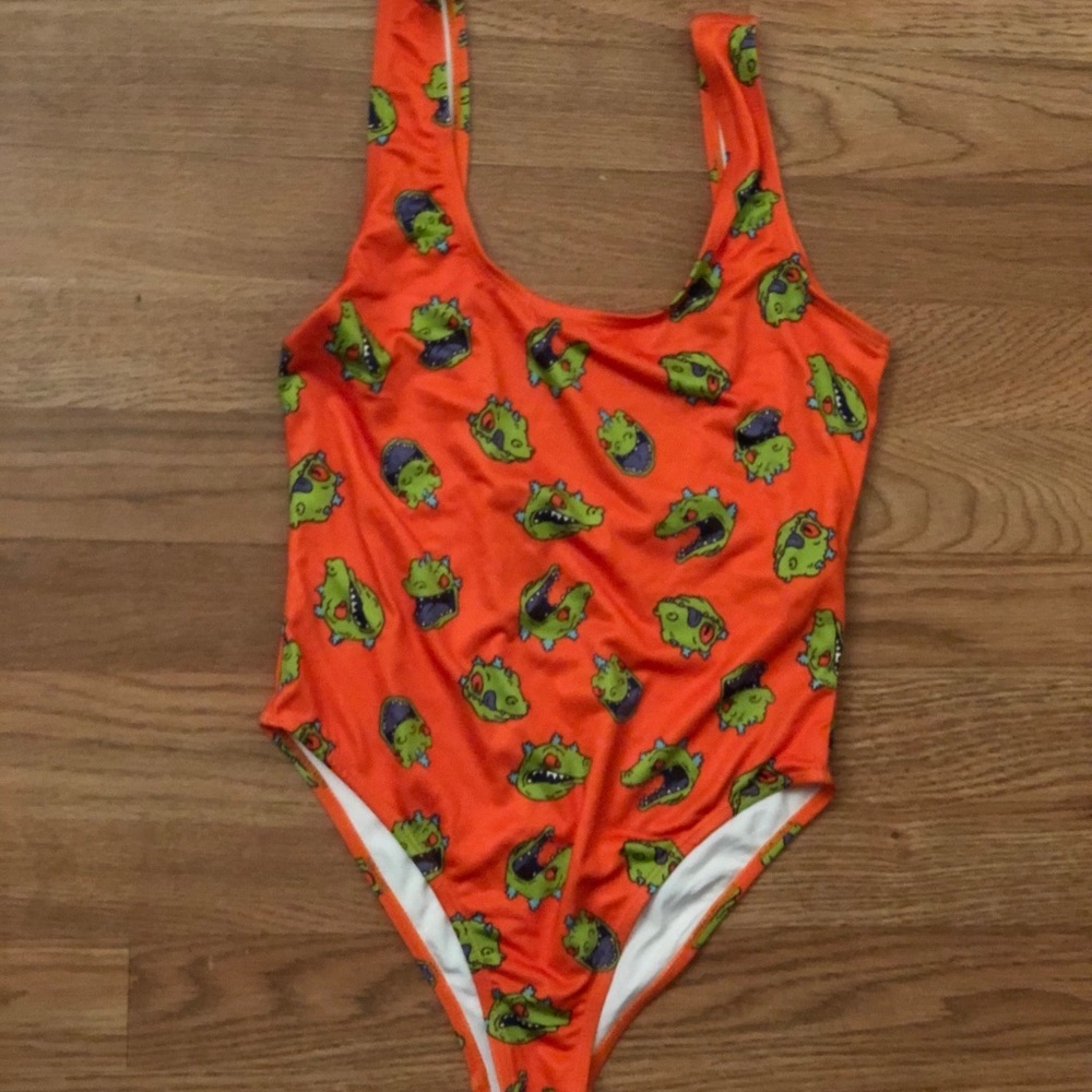 Forever 21 Reptar rugrats Nickelodeon bodysuit
